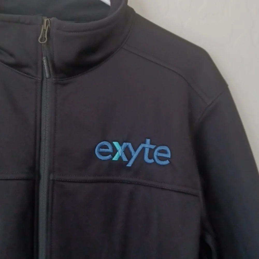 NEW The North Face Black Full Zip Soft Shell Jacket Mens Size Medium - Picture 2 of 7